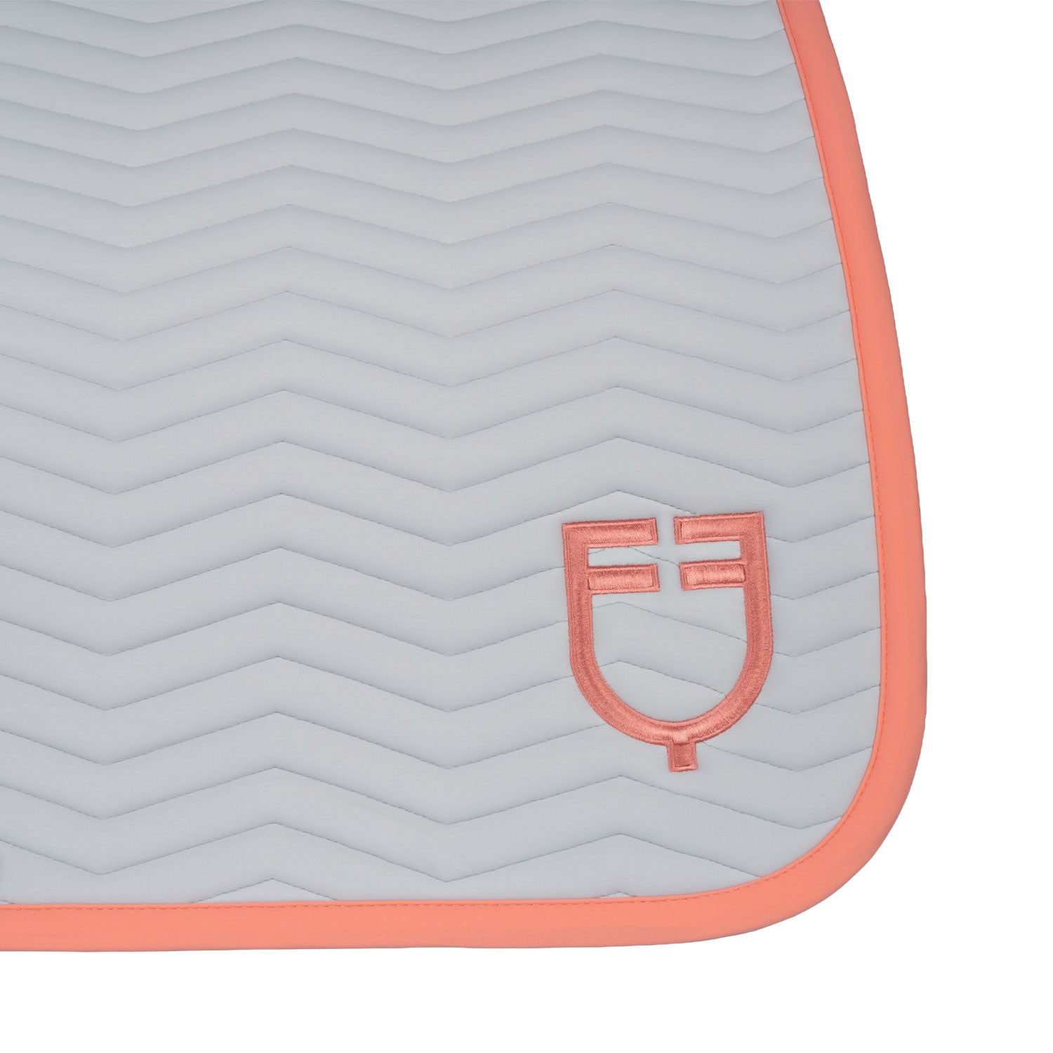 Wave Quilting dressage saddle pad in technical fabric
