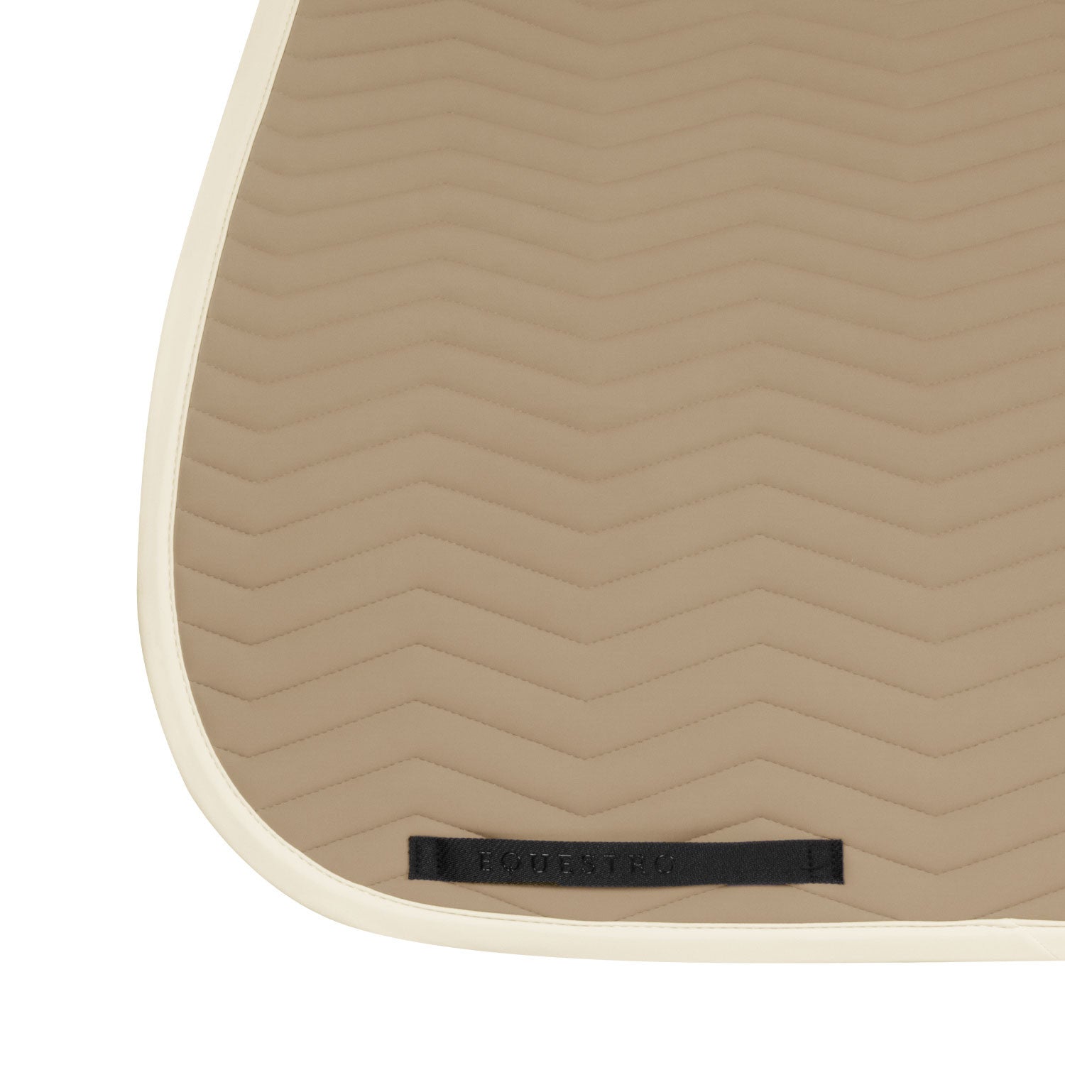 Wave Quilting dressage saddle pad in technical fabric