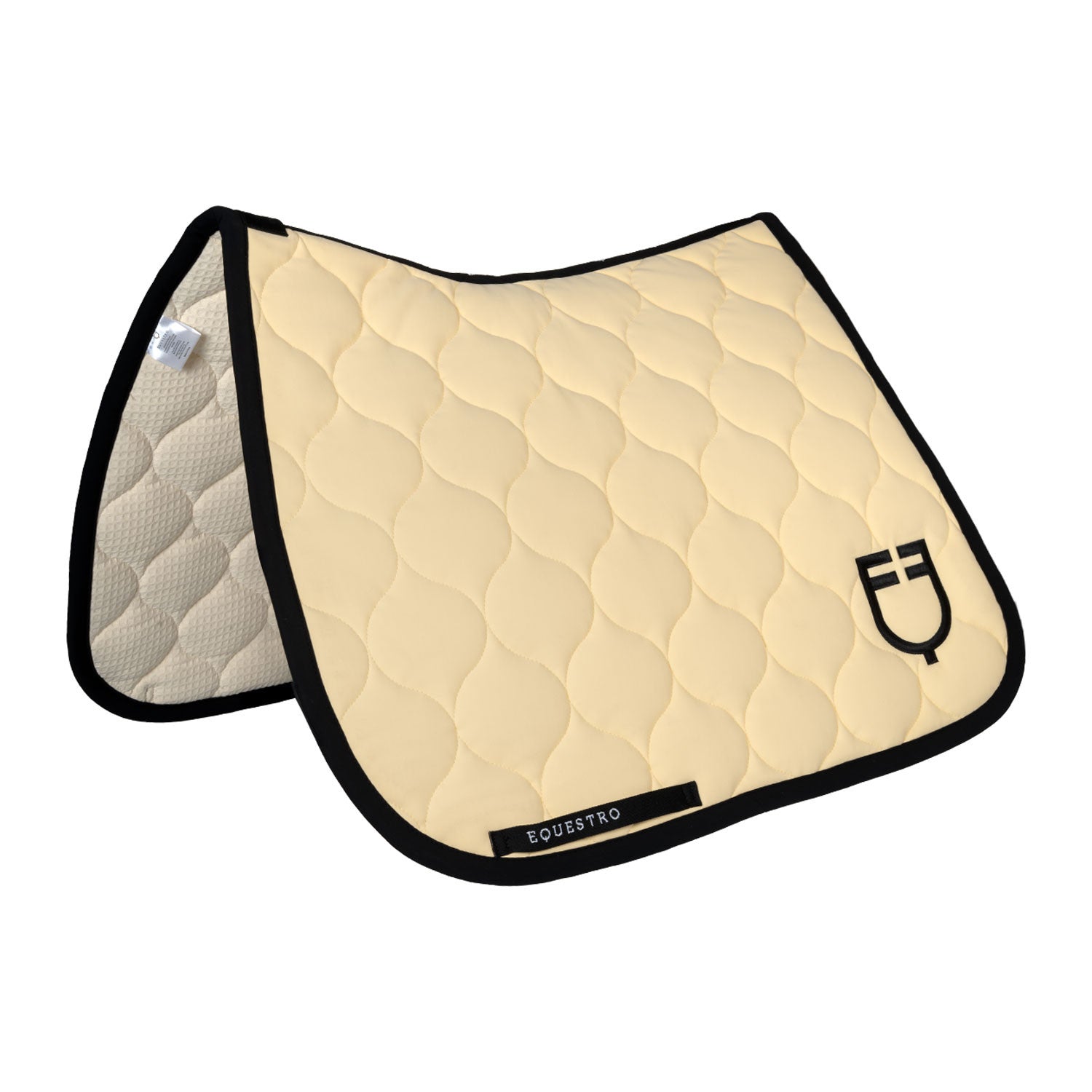 Equestro Dressage saddle pad with onion quilting