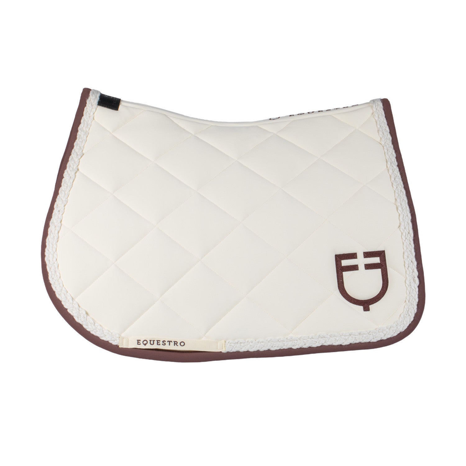 Braided cord jumping saddle pad