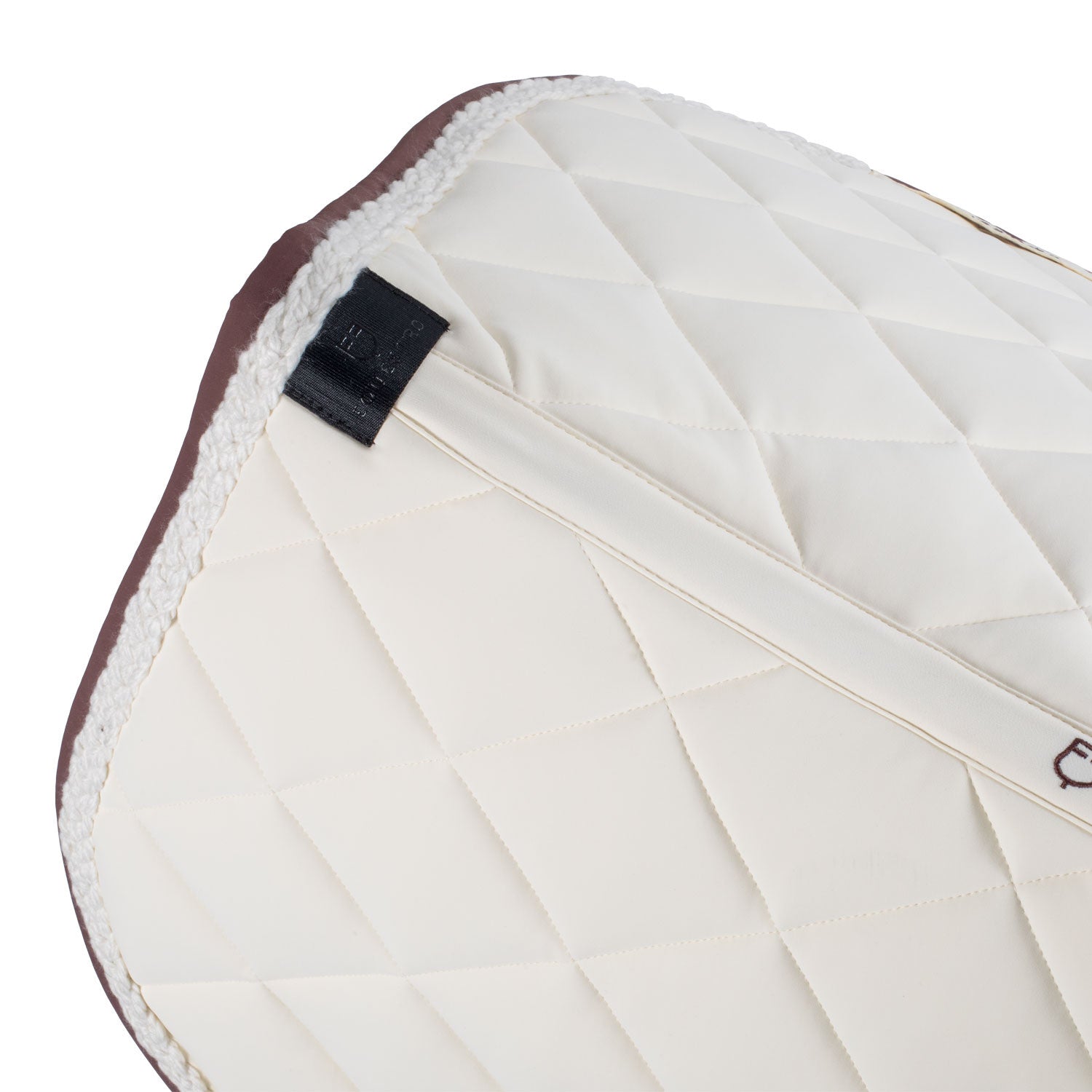 Braided cord jumping saddle pad