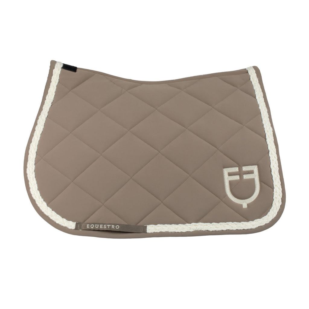 Braided cord jumping saddle pad