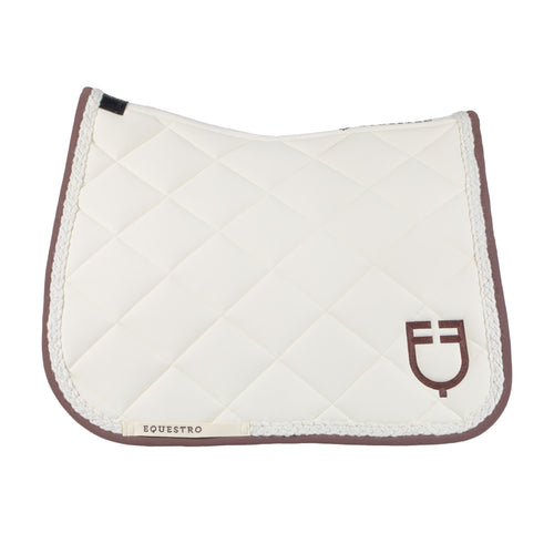 Equestro Braided cord dressage saddle pad