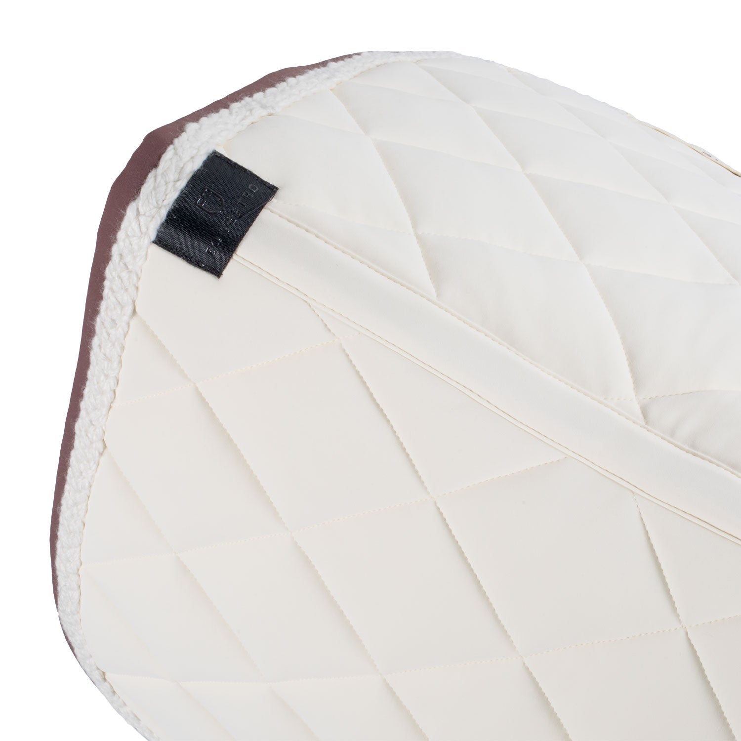 Braided cord dressage saddle pad
