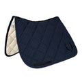 Equestro Dressage saddle pad with monogram print