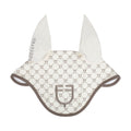 Fly veil with monogram print