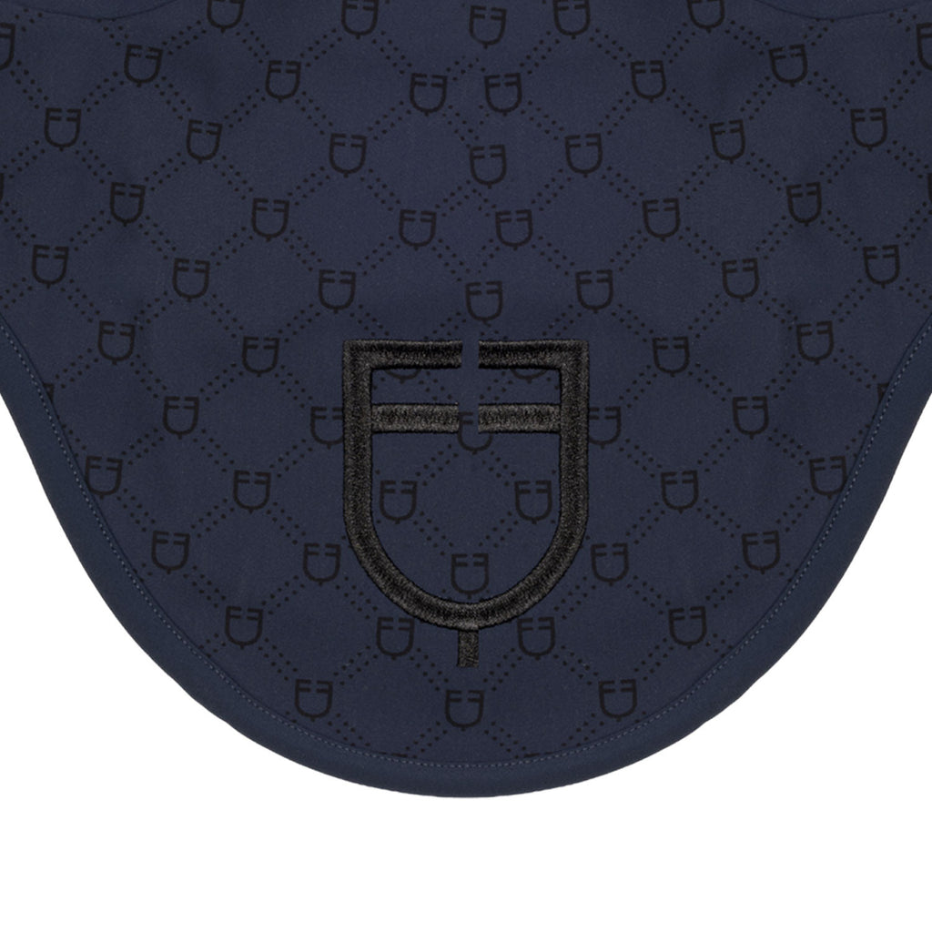 Fly veil with monogram print