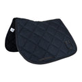 Jumping saddle pad in denim-effect technical fabric