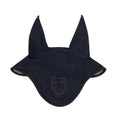 Fly veil in denim-effect technical fabric with logo