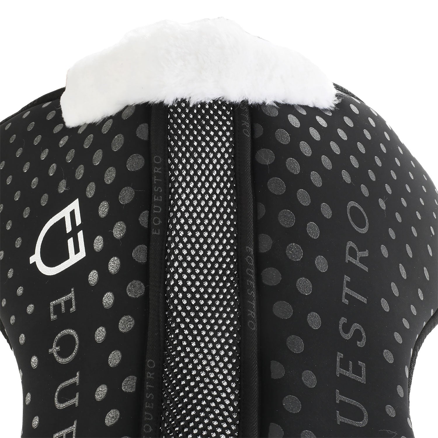 Breathable ecowool pad with grip