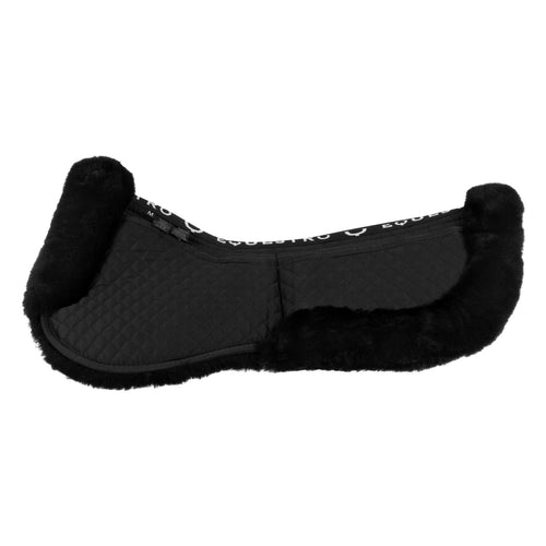 Equestro Cotton pad with pockets and sheepskin