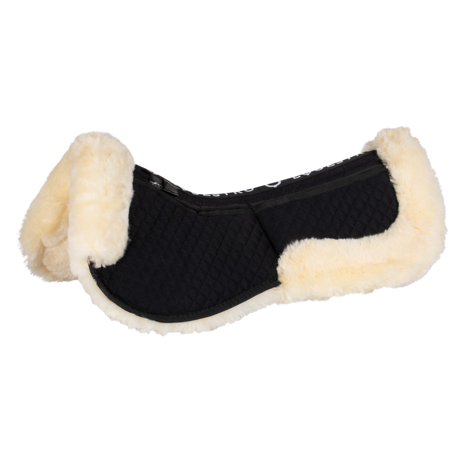 Equestro Cotton pad with pockets and sheepskin