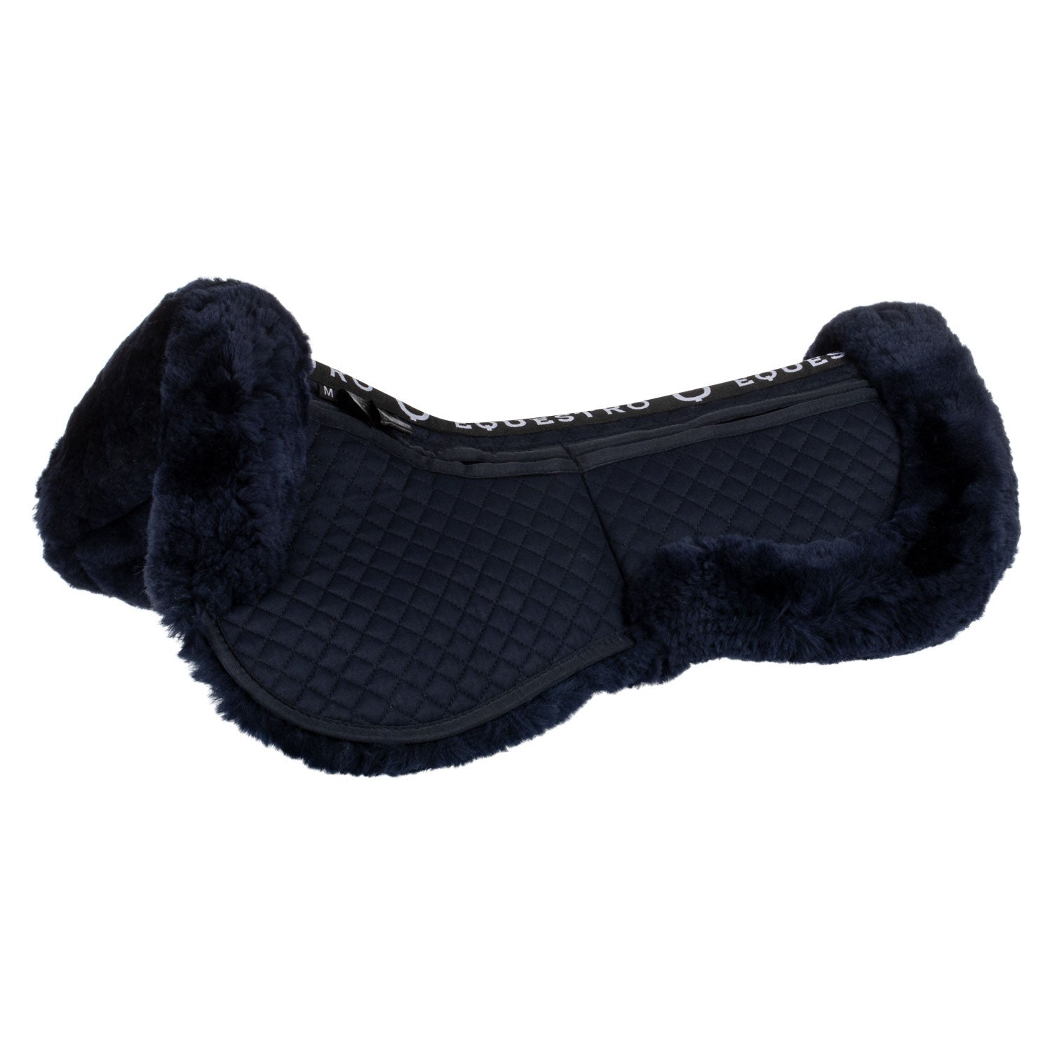 Equestro Cotton pad with pockets and sheepskin