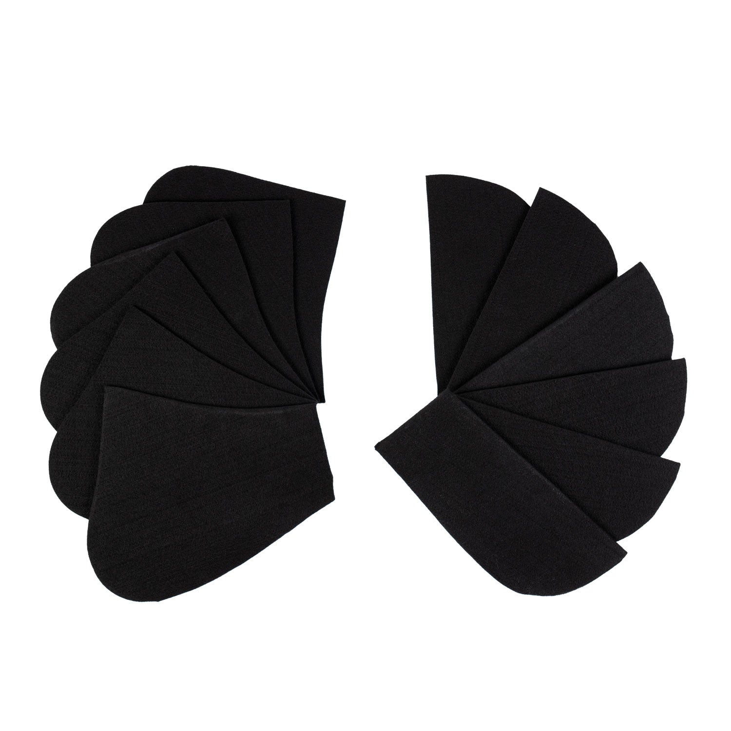 Cotton pad with pockets and sheepskin