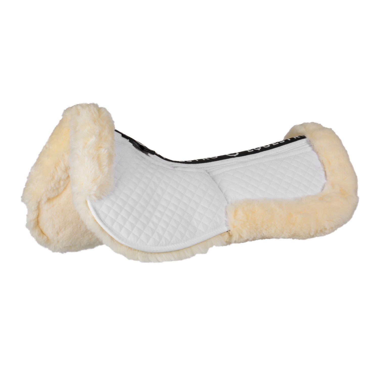 Equestro Cotton pad with pockets and sheepskin