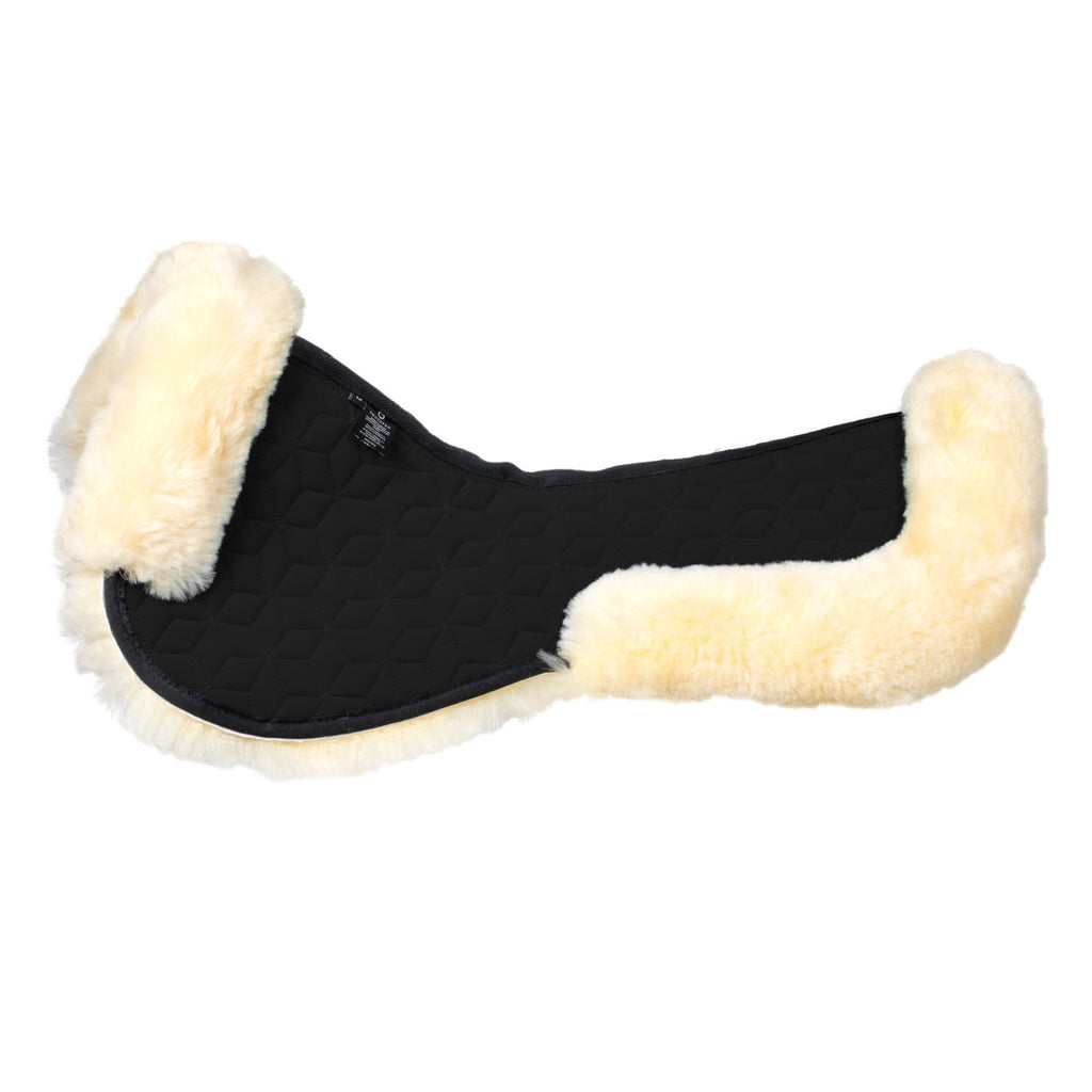 Technical fabric pad with sheepskin