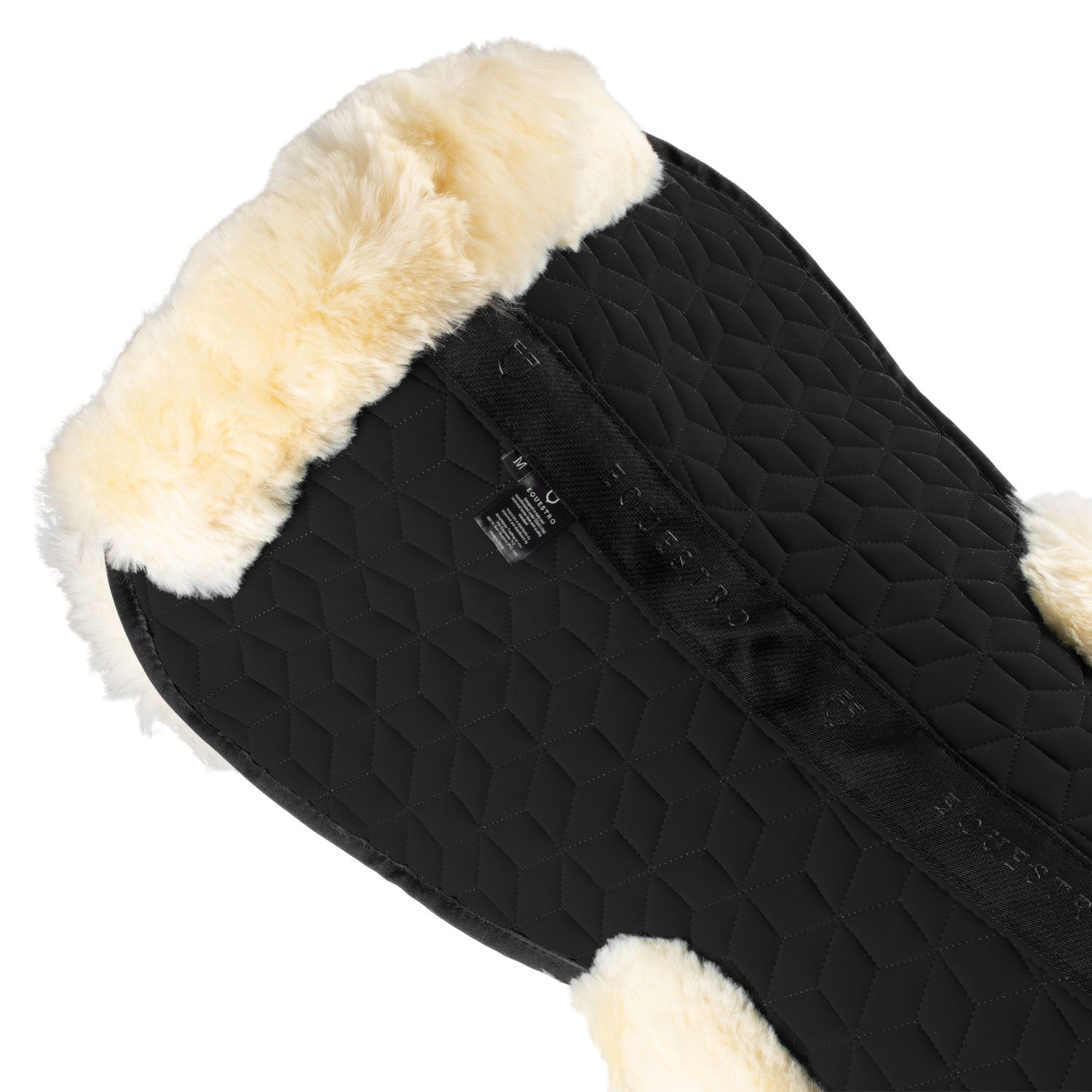 Technical fabric pad with sheepskin