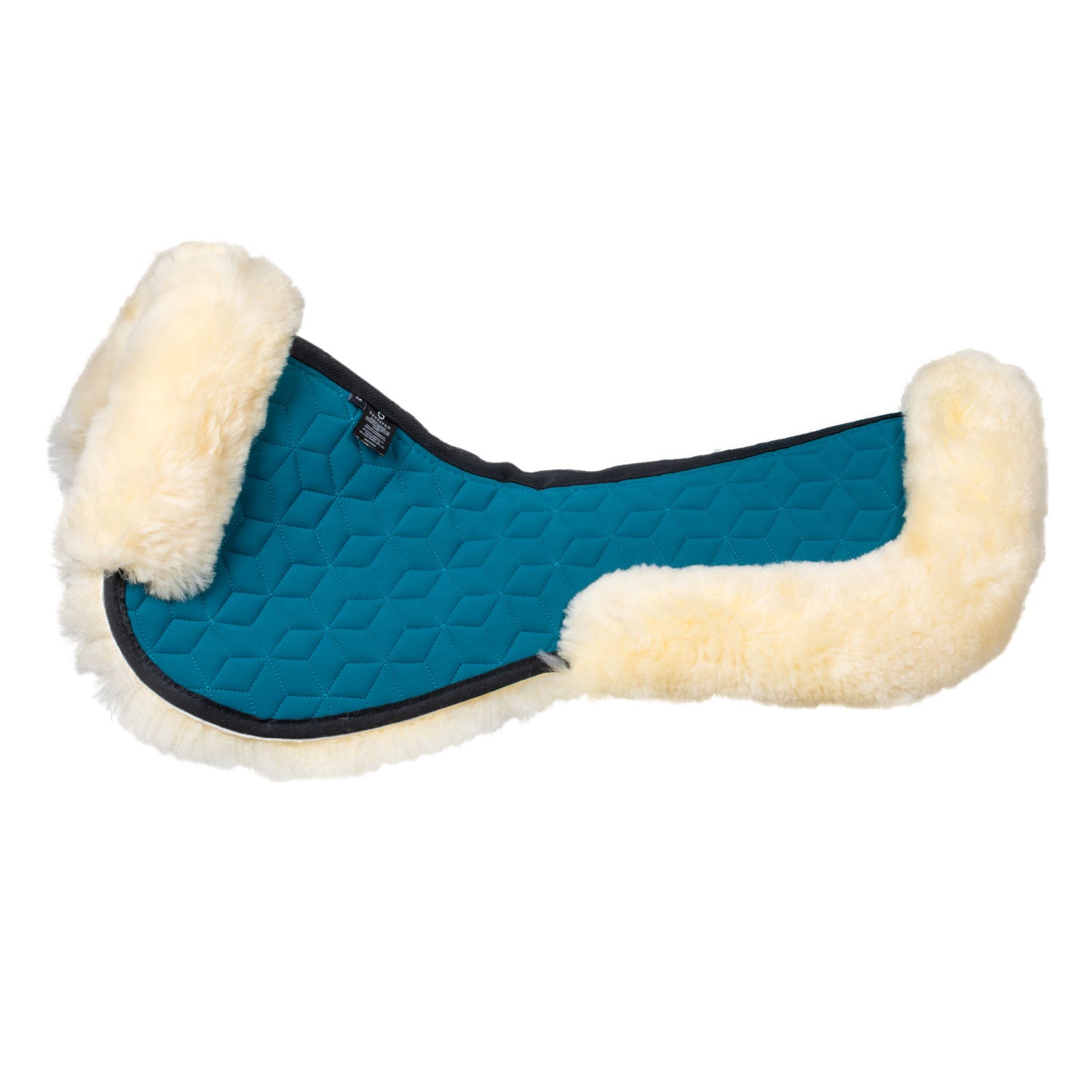 Technical fabric pad with sheepskin