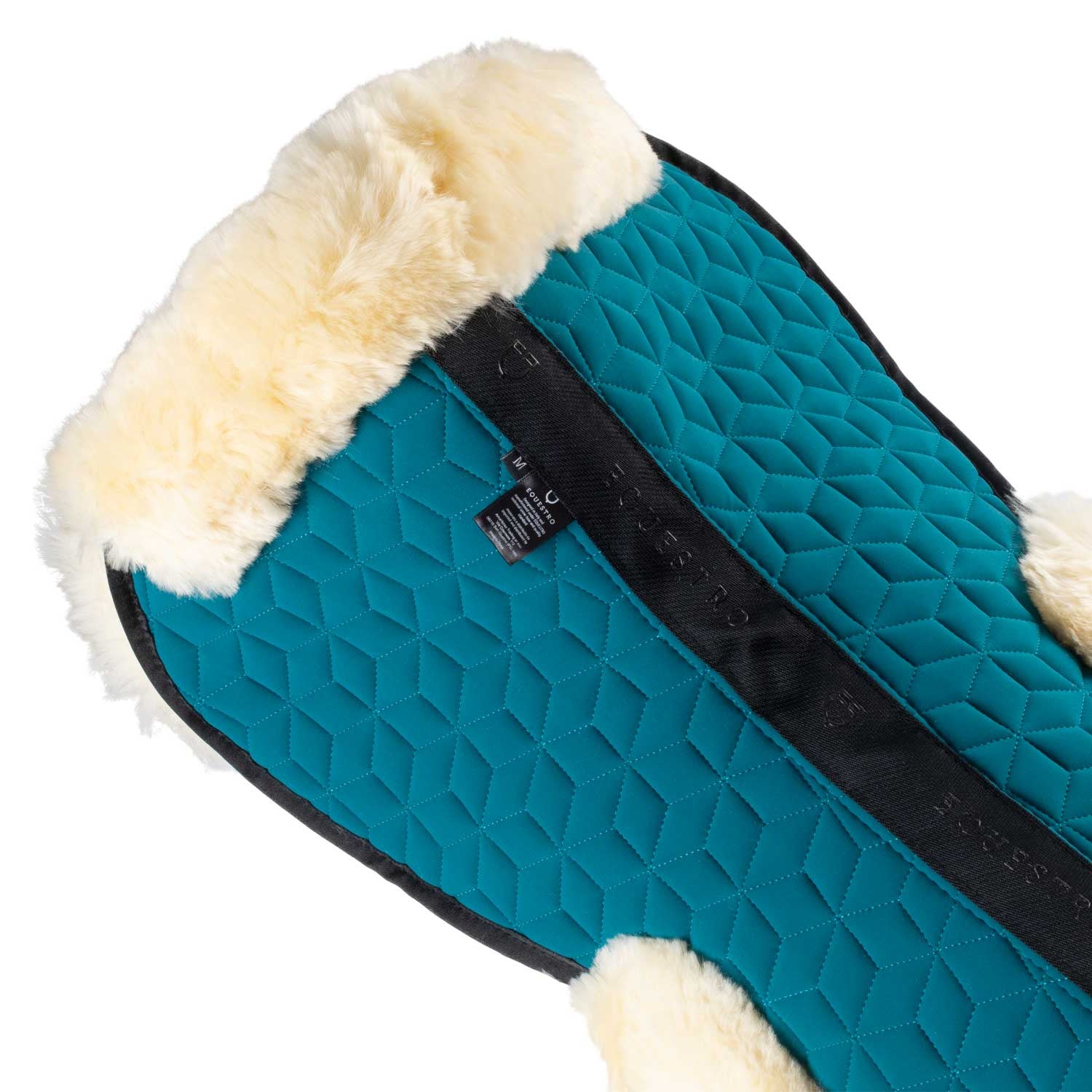 Technical fabric pad with sheepskin