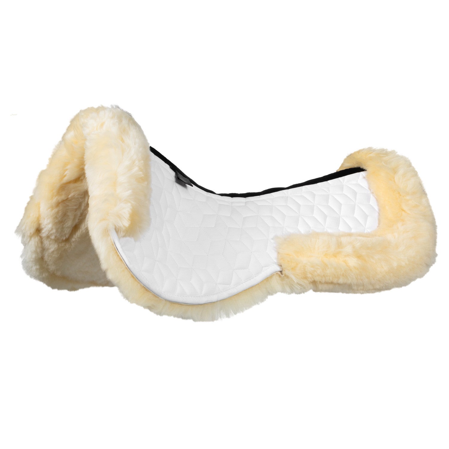 Equestro Technical fabric pad with sheepskin