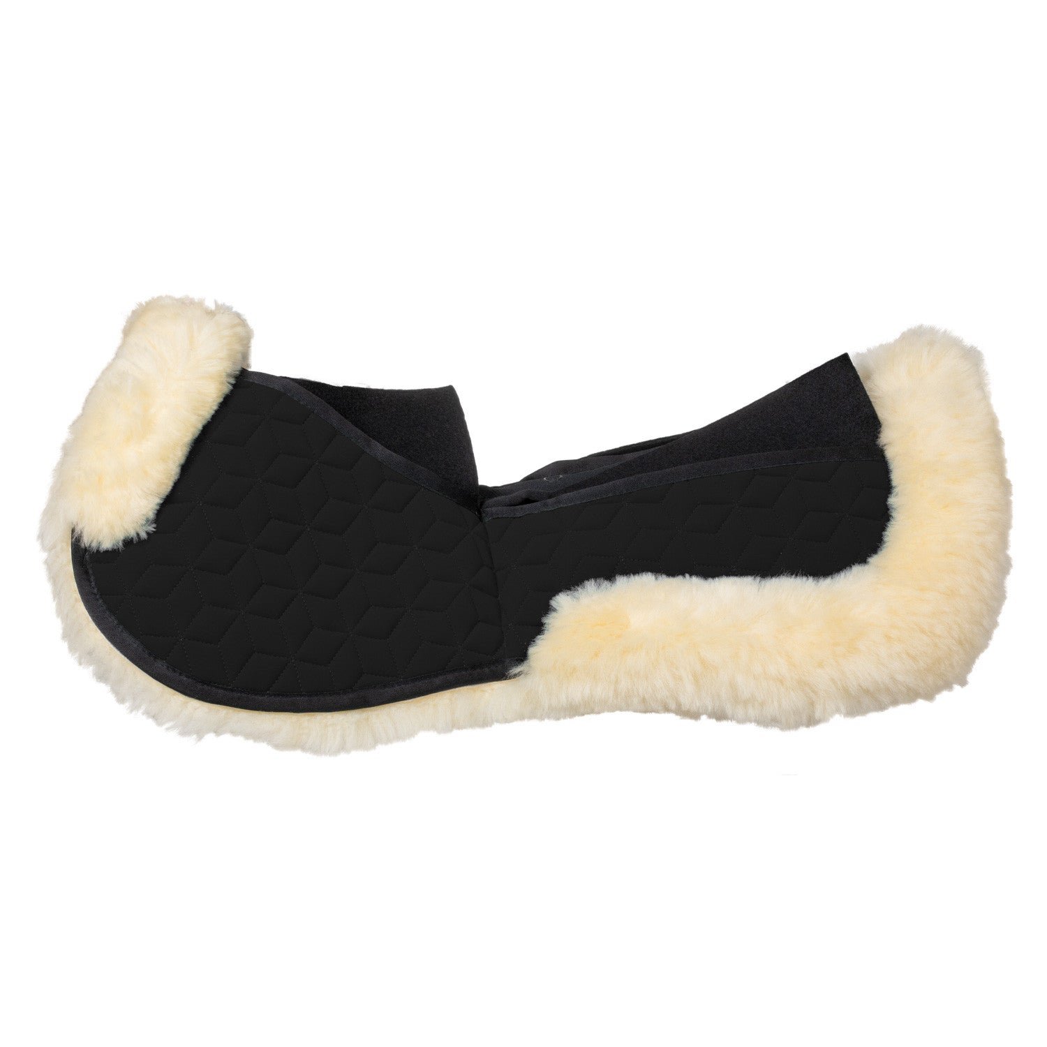 Elastane pad with pockets and sheepskin lining