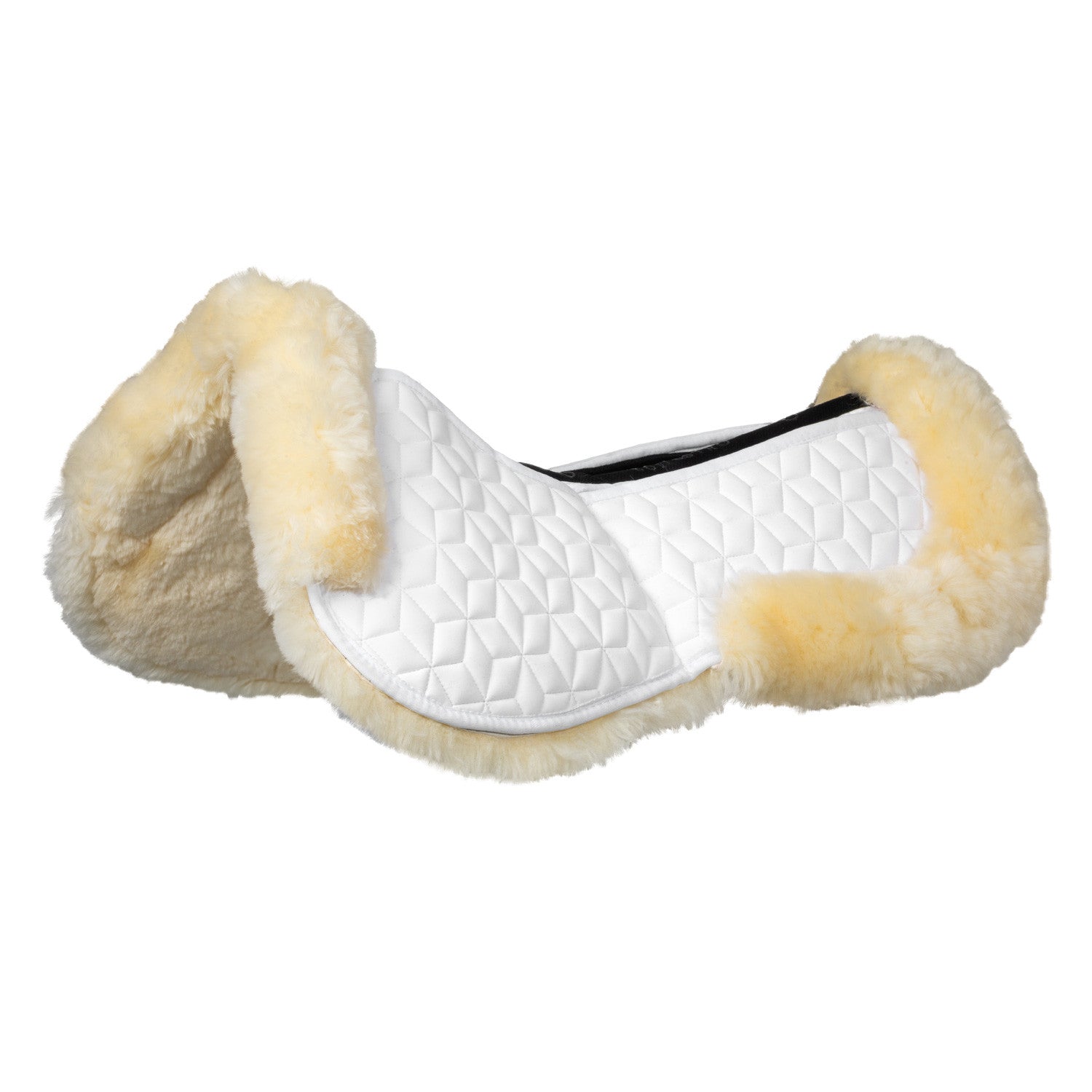 Equestro Elastane pad with pockets and sheepskin lining