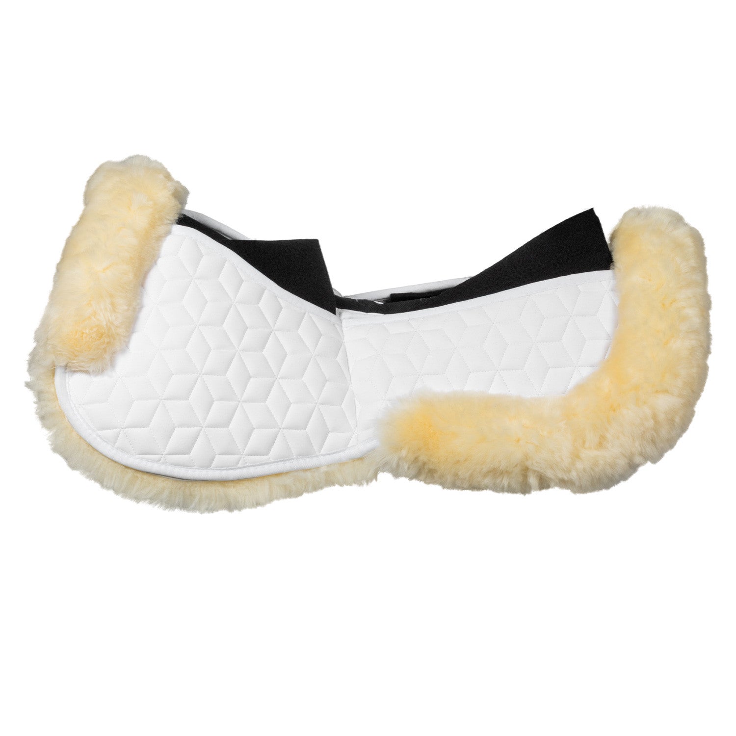 Elastane pad with pockets and sheepskin lining