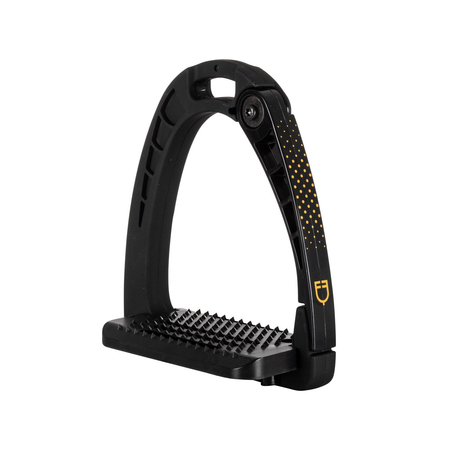 Equestro Junior stirrups side opening and wide tread
