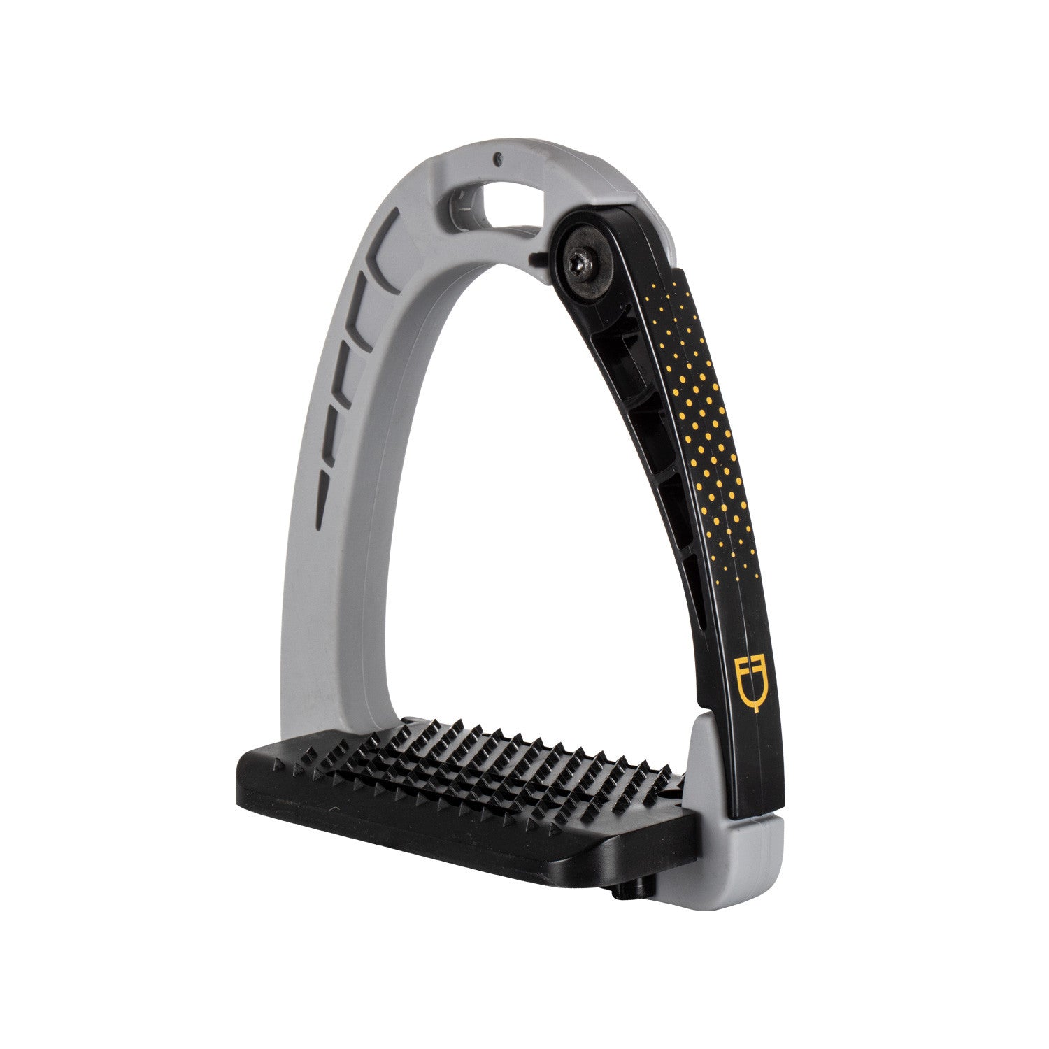 Equestro Junior stirrups side opening and wide tread