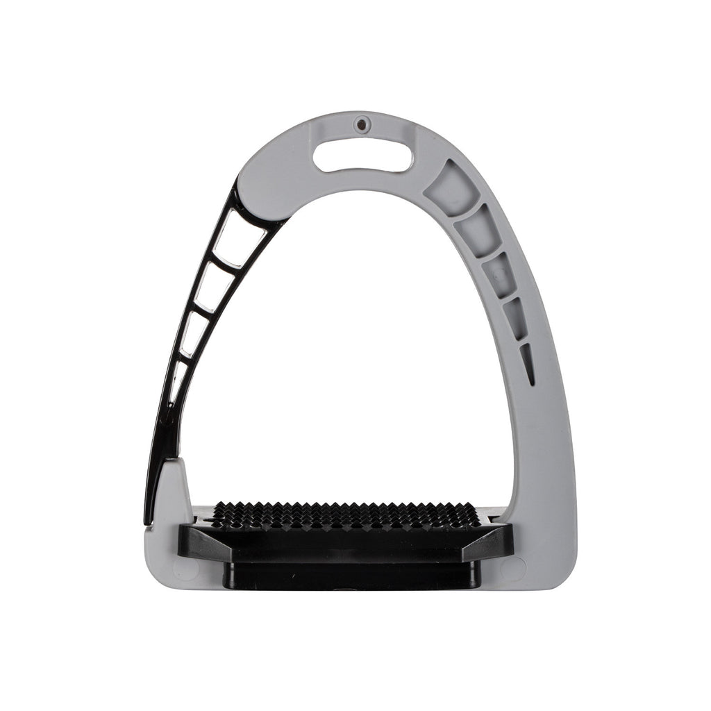 Junior stirrups side opening and wide tread