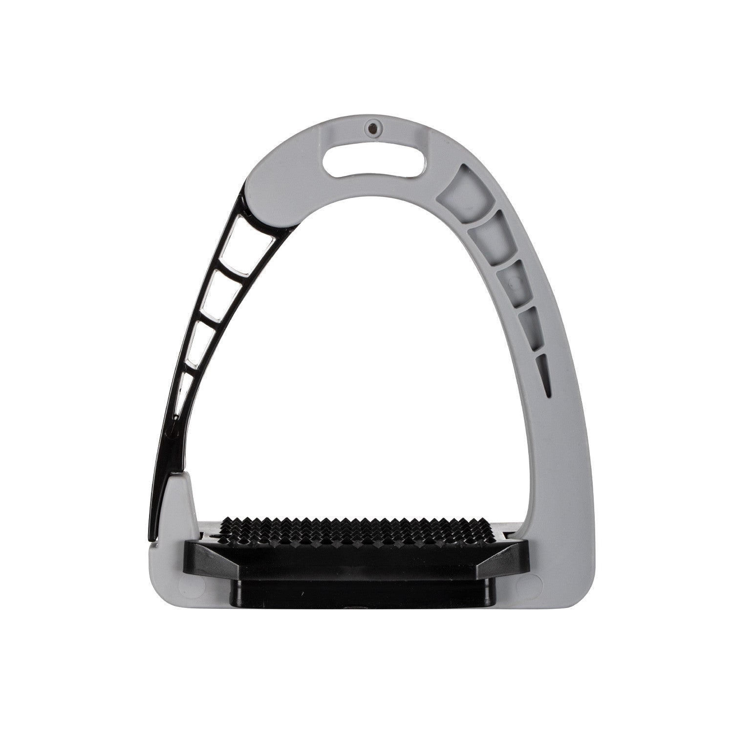 Junior stirrups side opening and wide tread