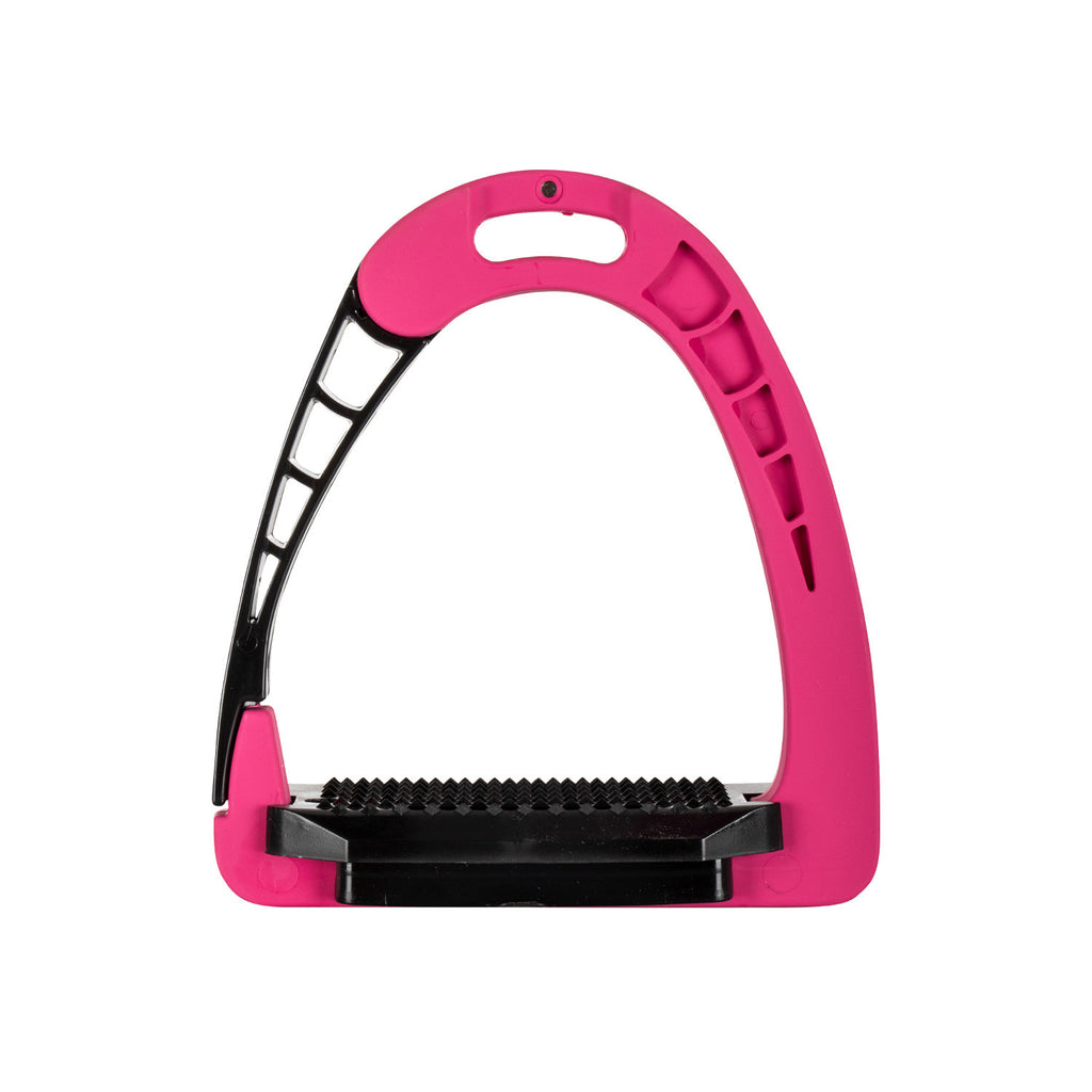 Junior stirrups side opening and wide tread