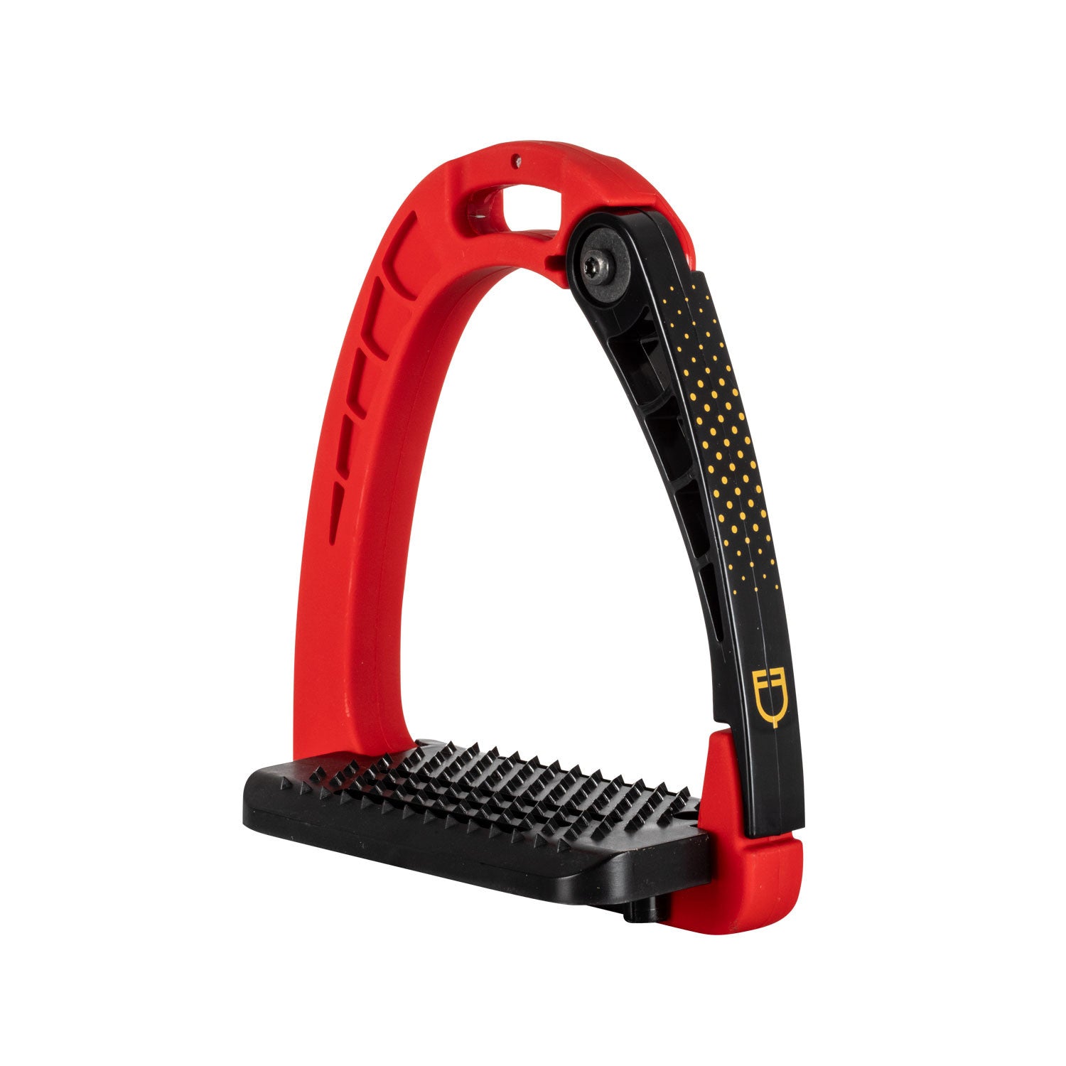 Equestro Junior stirrups side opening and wide tread