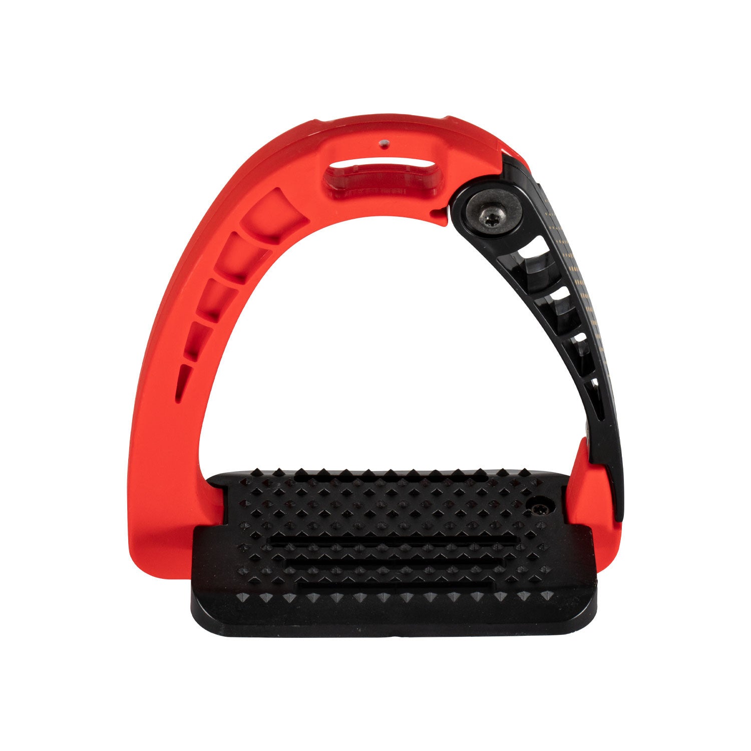 Junior stirrups side opening and wide tread