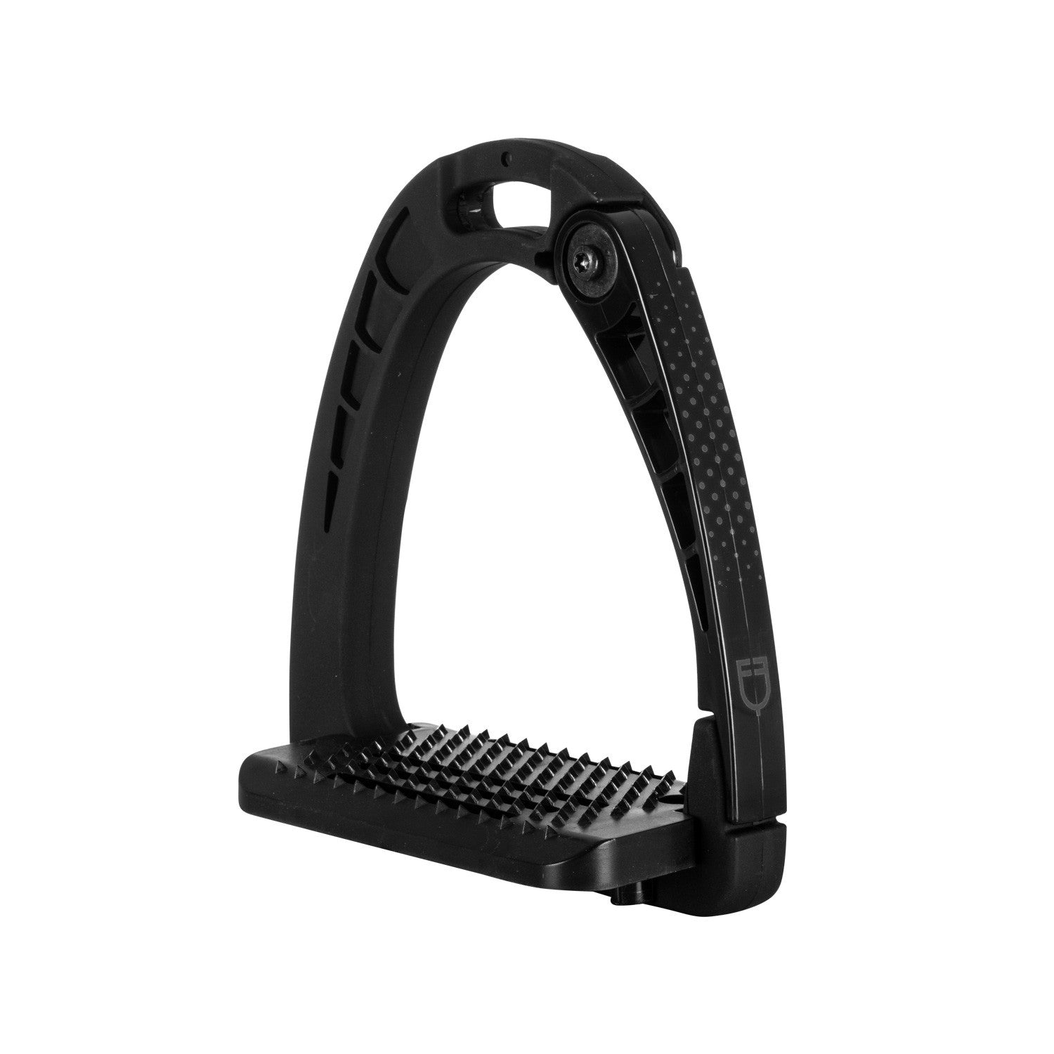 Equestro Junior stirrups side opening and wide tread