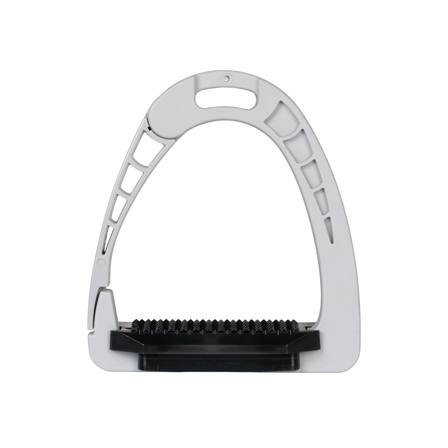 Junior stirrups side opening and wide tread