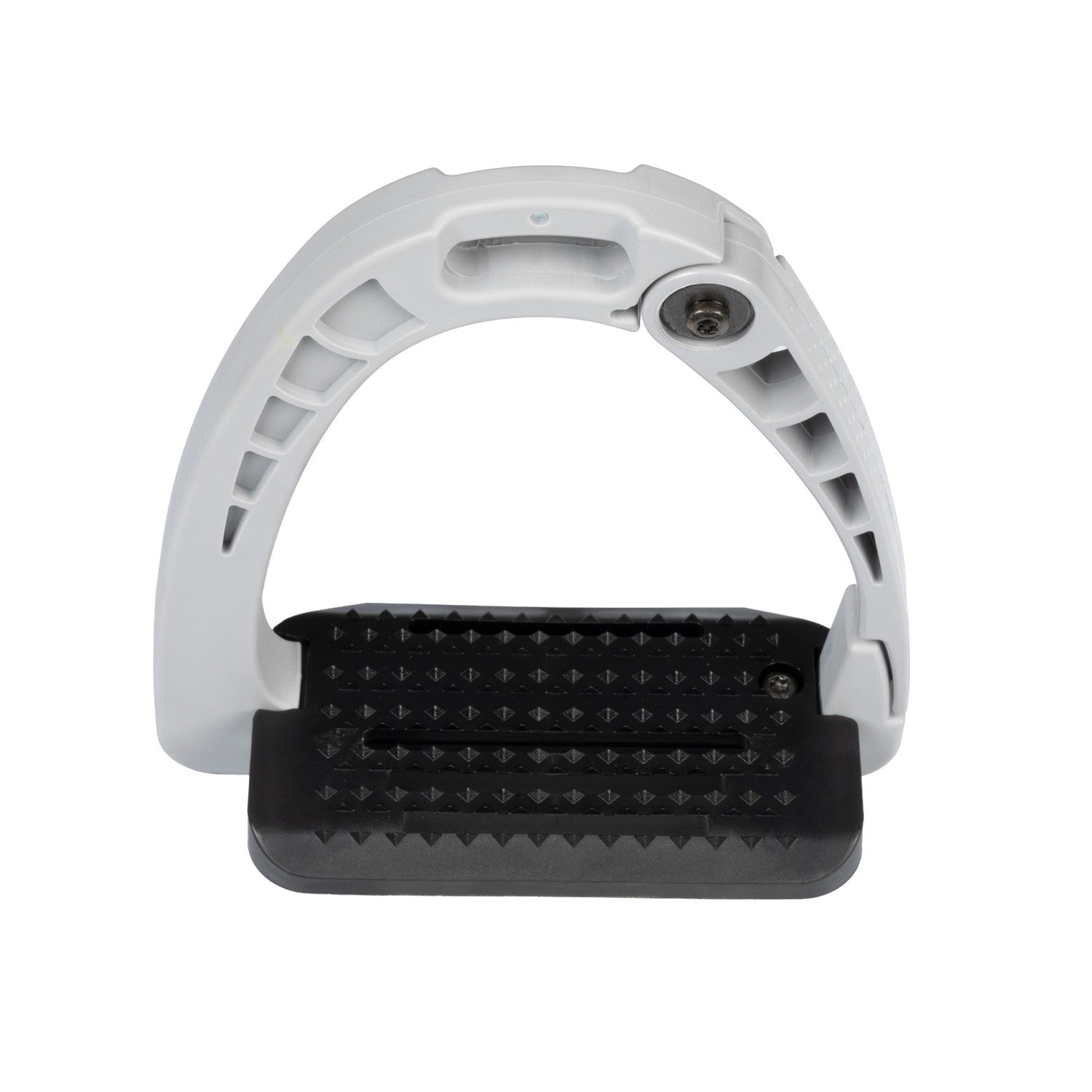 Junior stirrups side opening and wide tread