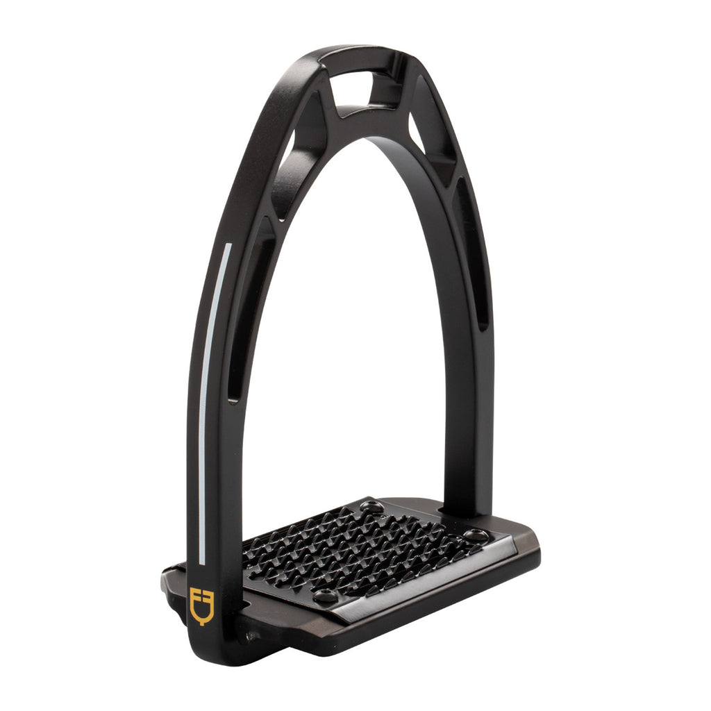Aluminium stirrups inclined tread