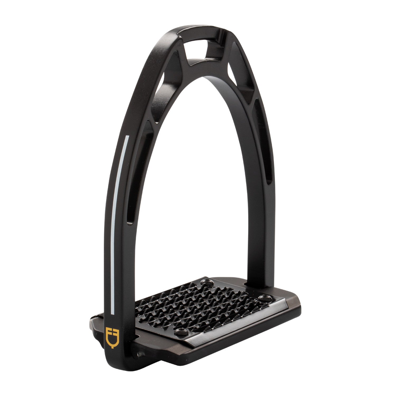 Aluminium stirrups inclined tread