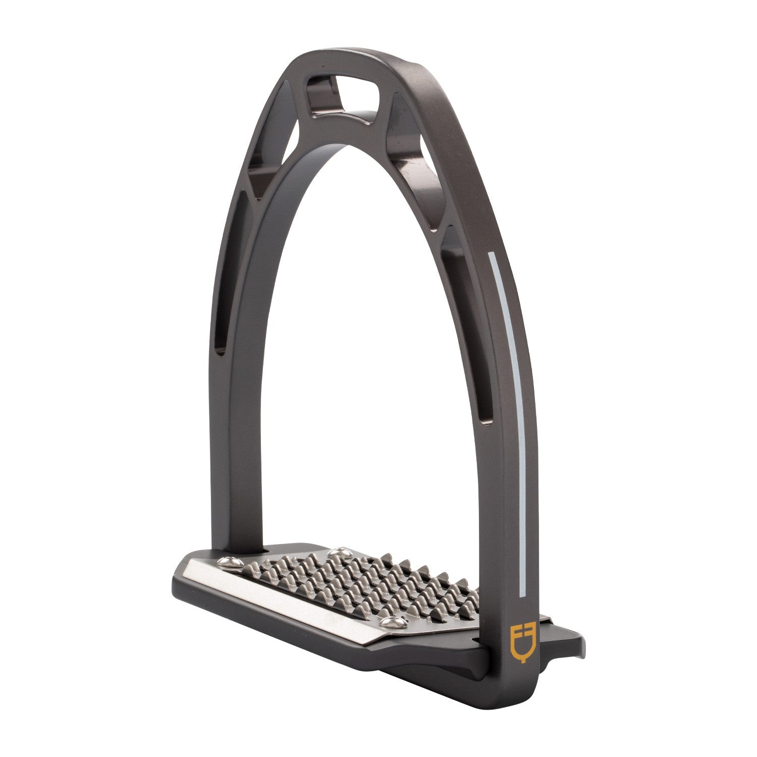 Equestro Aluminium stirrups inclined tread