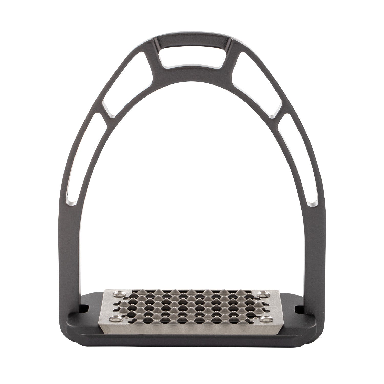 Aluminium stirrups inclined tread