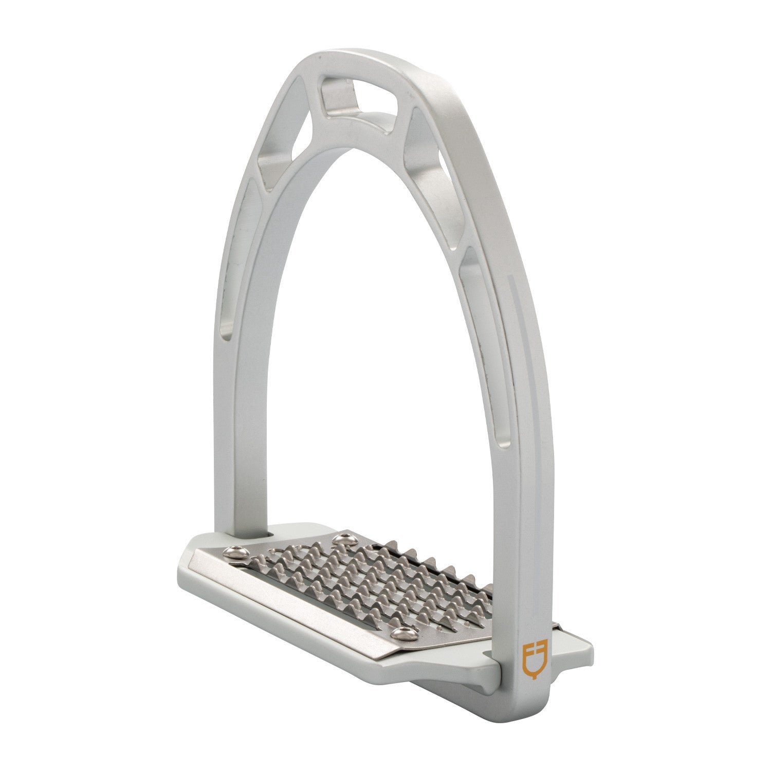 Equestro Aluminium stirrups inclined tread