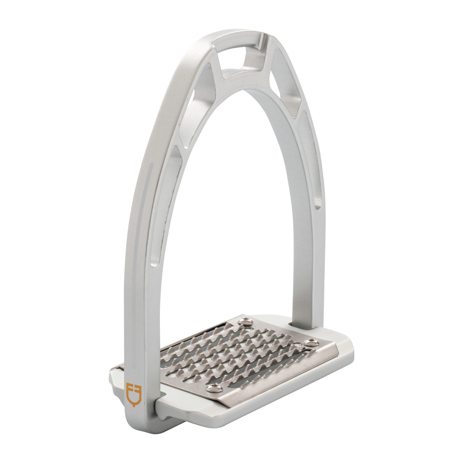 Aluminium stirrups inclined tread