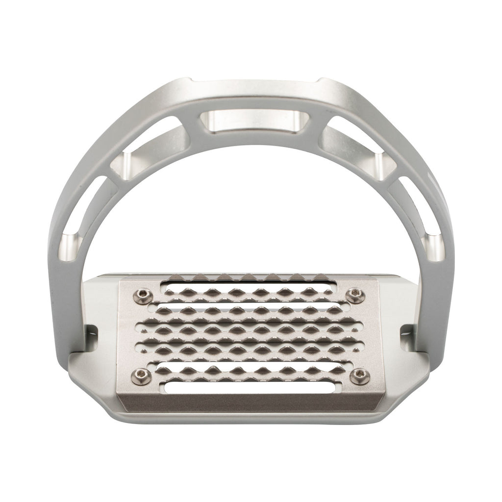 Aluminium stirrups inclined tread