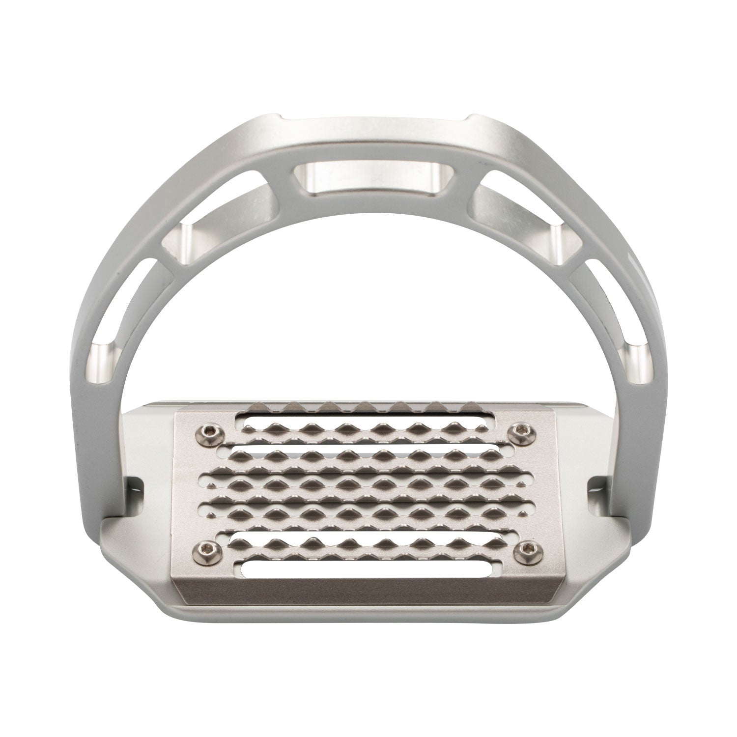 Aluminium stirrups inclined tread