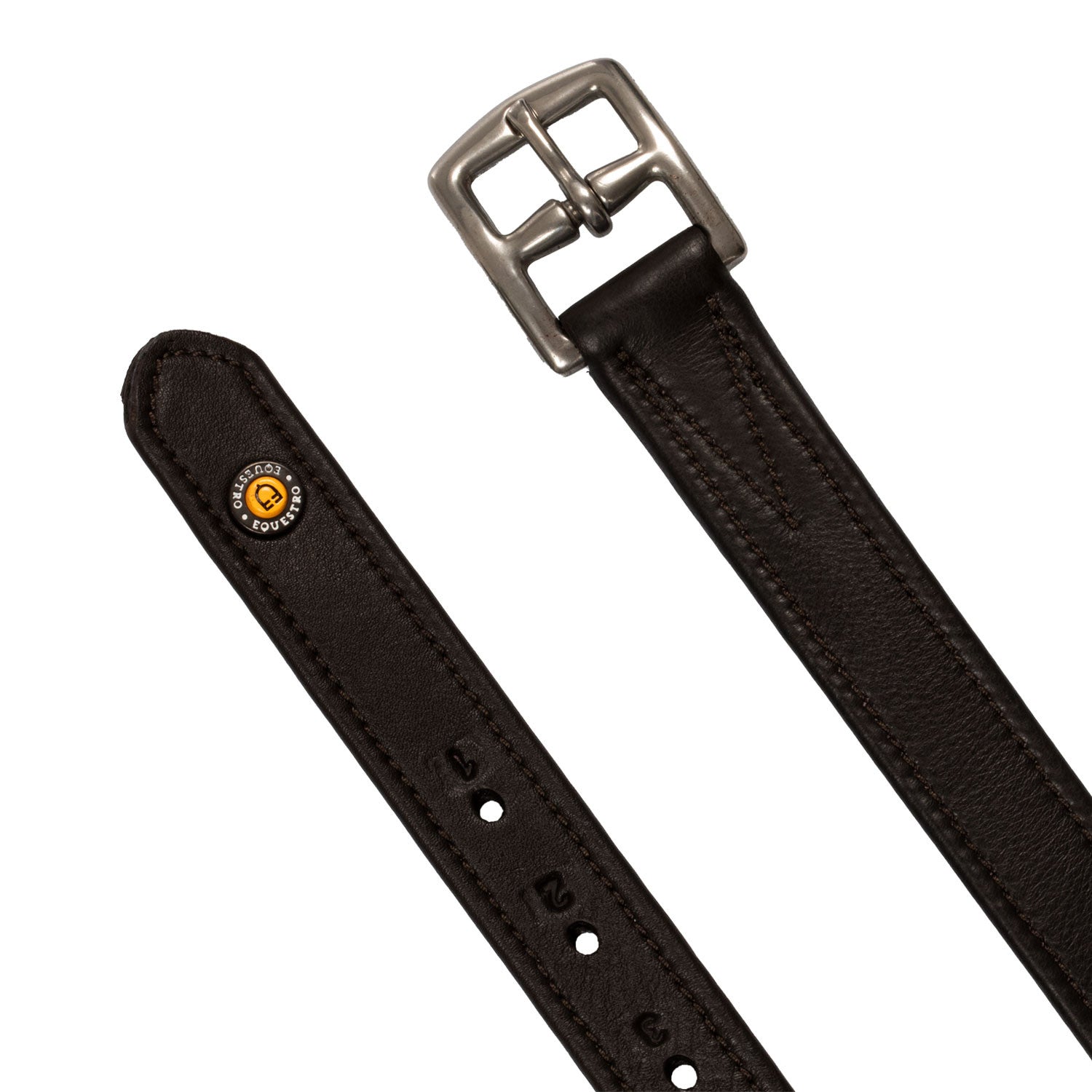 Leathers stirrup with numbered holes