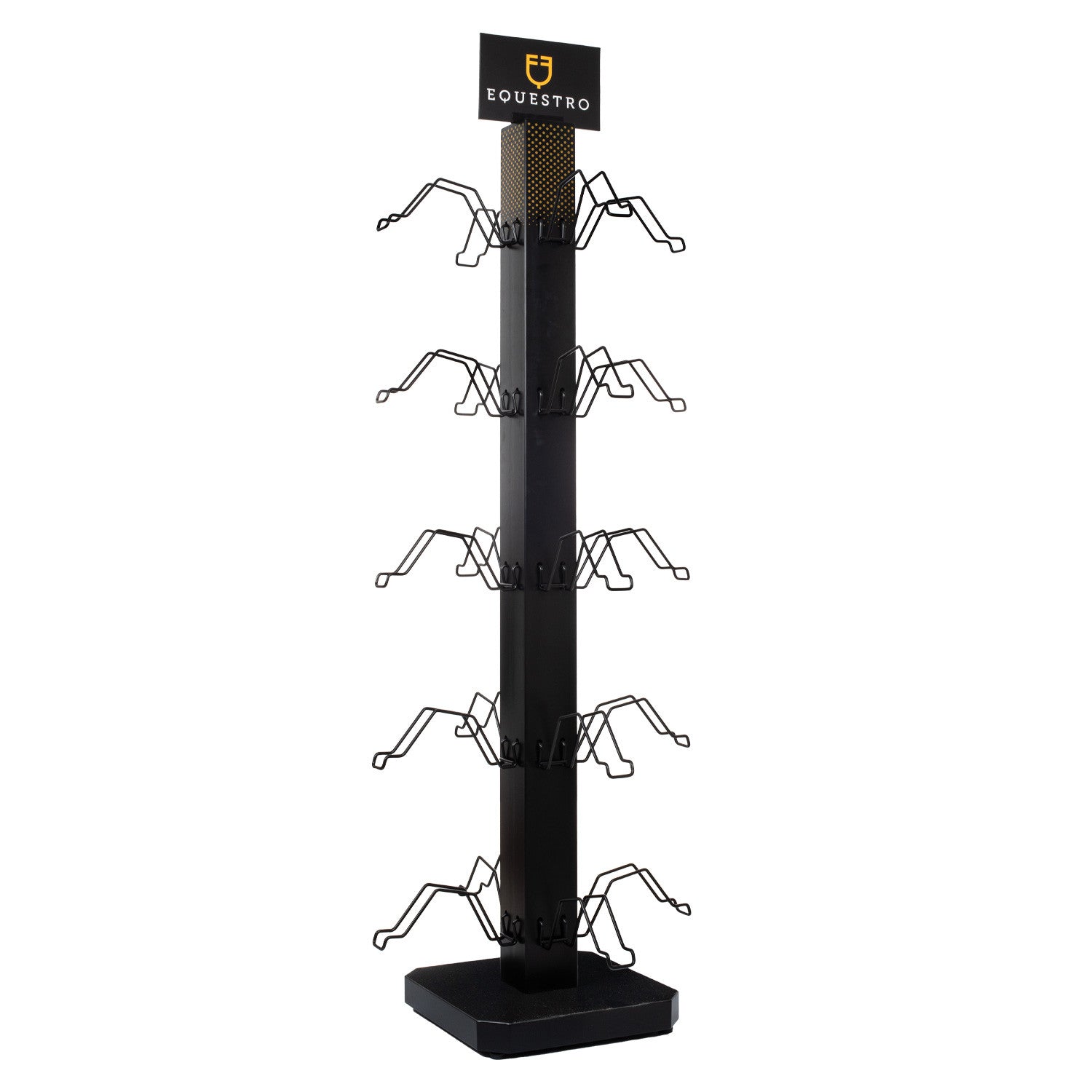 Helmet display rack steel 20pcs  L400/W400/H1730 mm