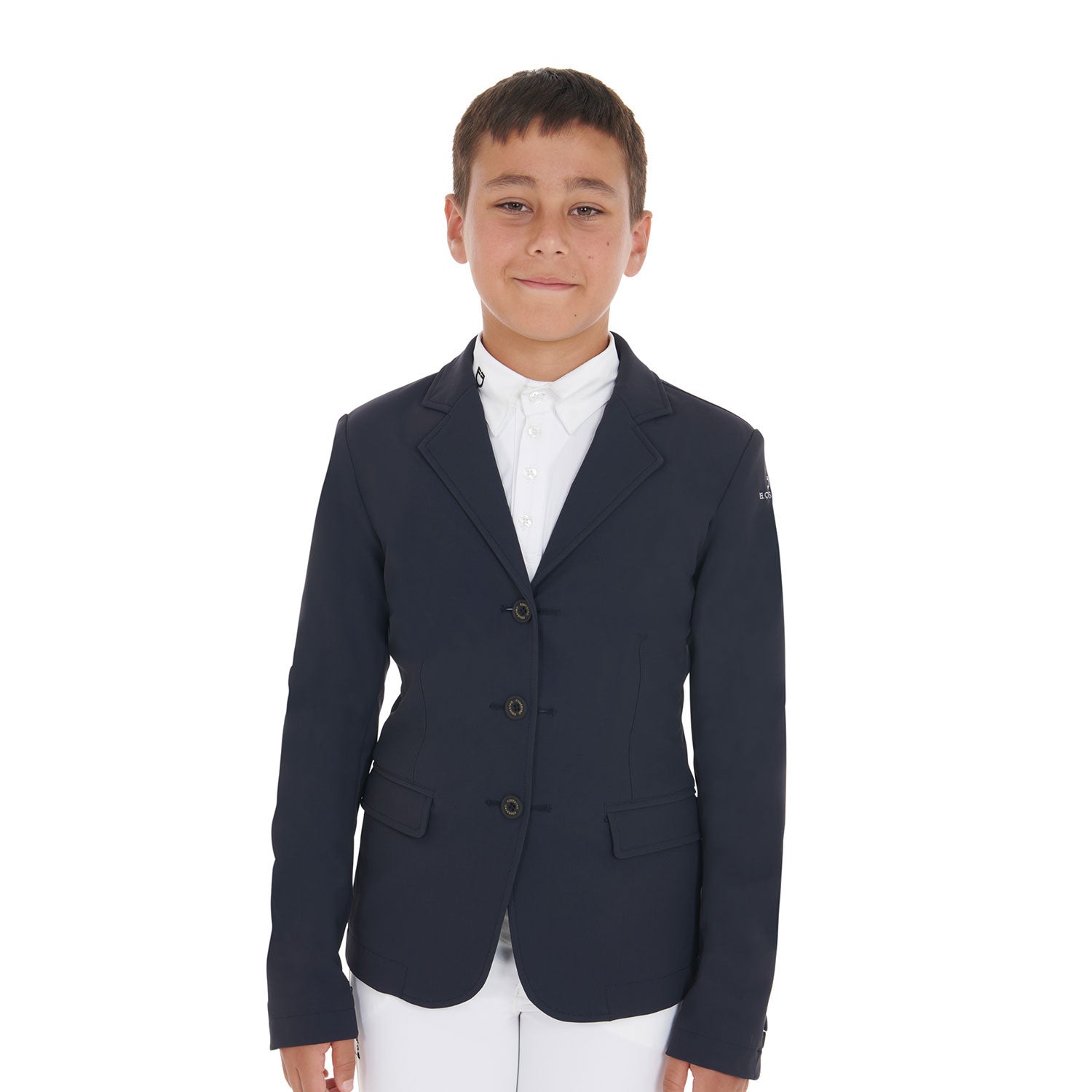 Equestro Kids' competition jacket with three buttons