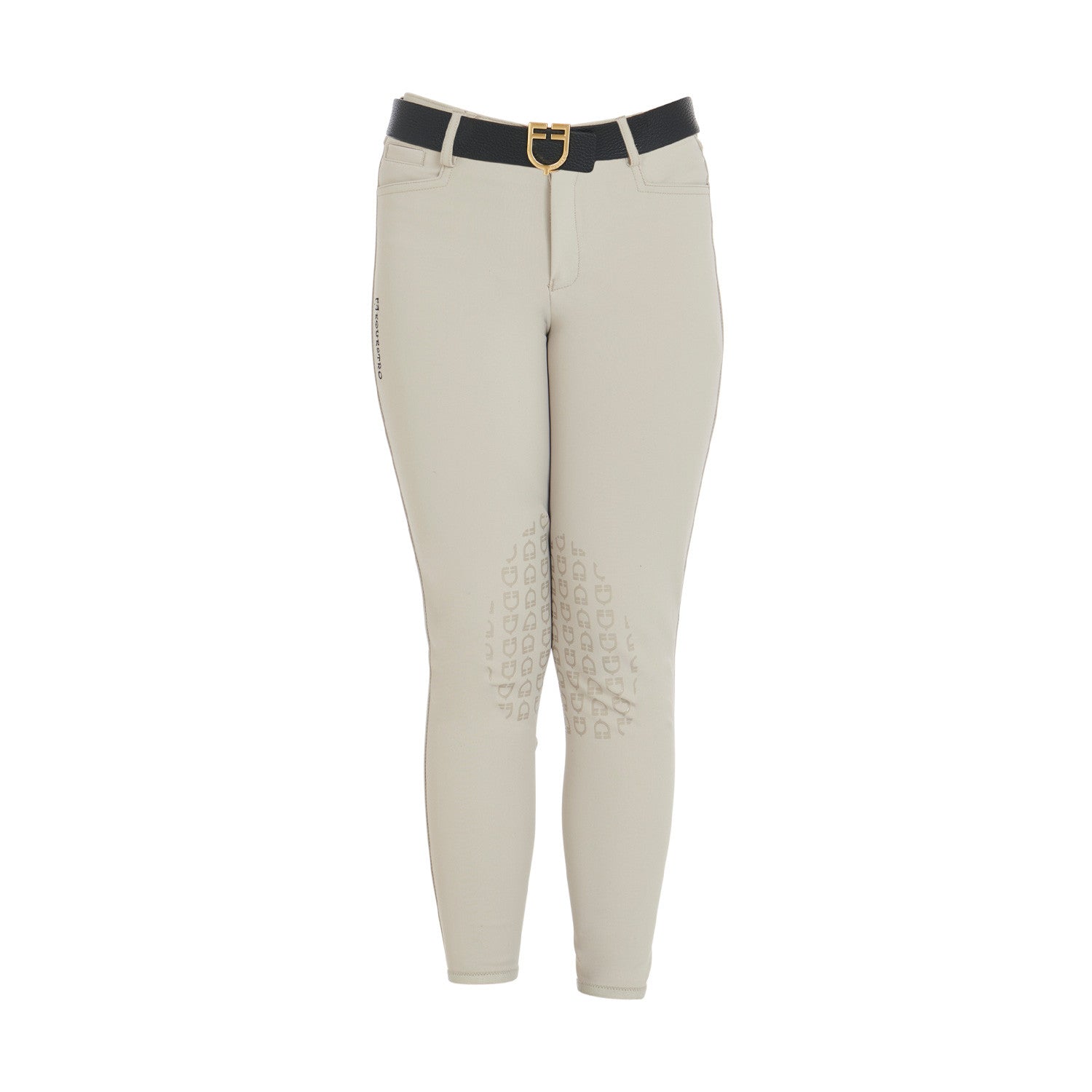 Equestro Kids' unisex slim fit breeches