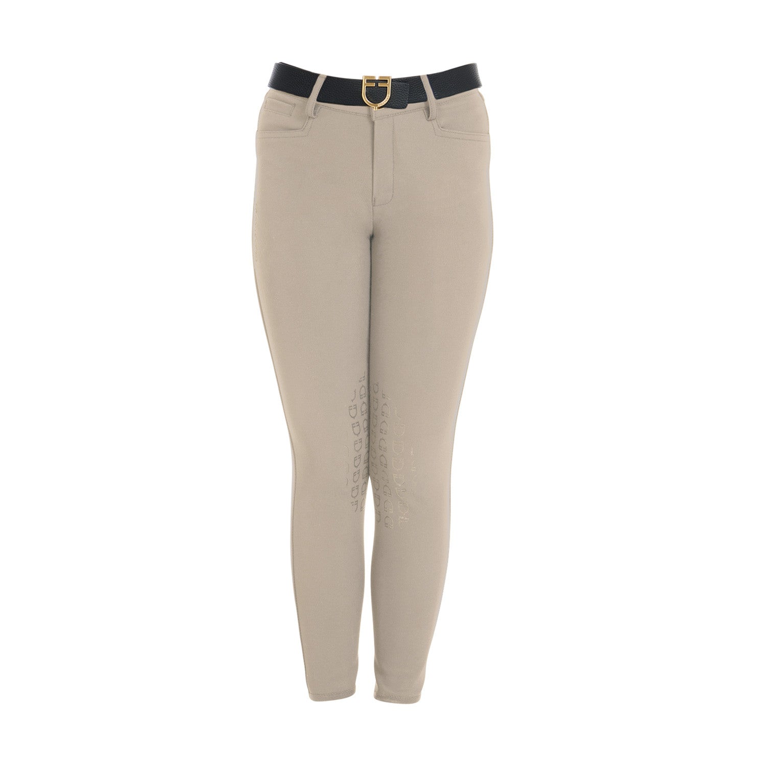 Equestro Kids' unisex slim fit breeches